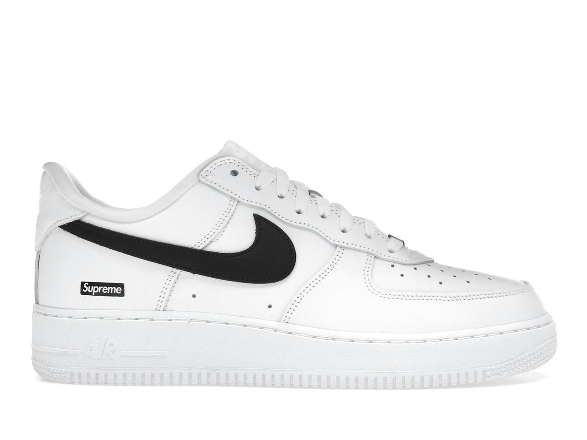 Nike Air Force 1 Low Supreme White Black CU9225-102 - savito