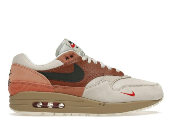 Nike Air Max 1 Amsterdam CV1638-200 Red Bark Khaki - savito
