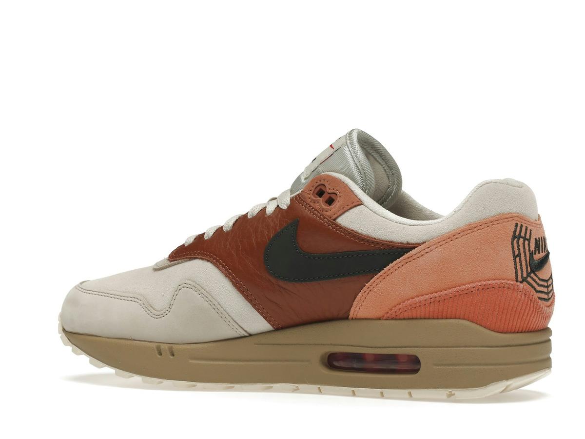 Nike Air Max 1 Amsterdam CV1638-200 Red Bark Khaki - savito