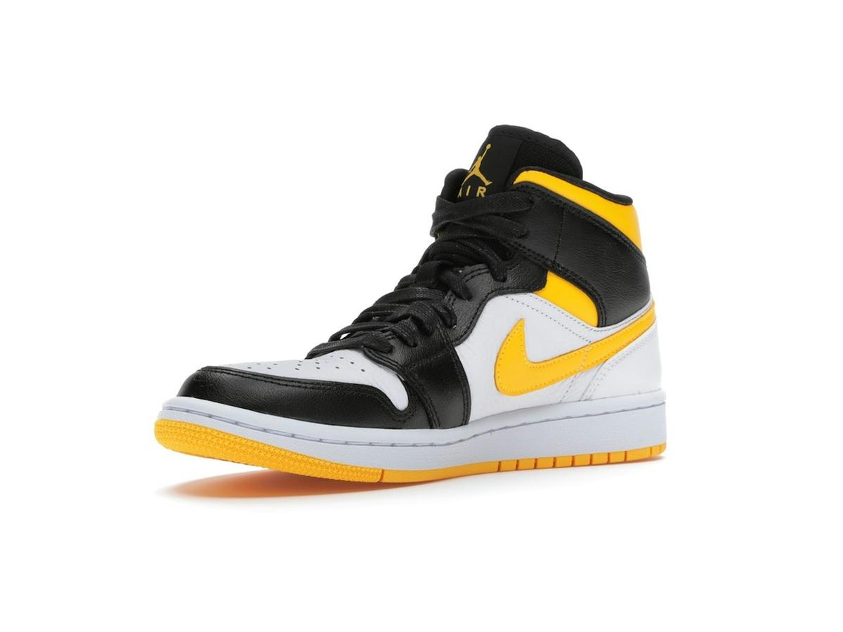 Jordan 1 Mid Laser Orange Black (Women's) CV5276-107 - savito
