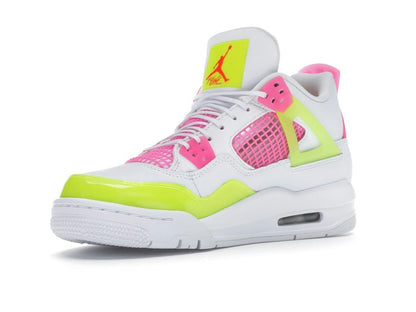 Air Jordan 4 Retro White Lemon Pink (GS) CV7808-100 White/Lemon Venom-Pink Blast - savito