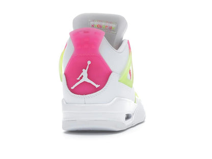 Air Jordan 4 Retro White Lemon Pink (GS) CV7808-100 White/Lemon Venom-Pink Blast - savito