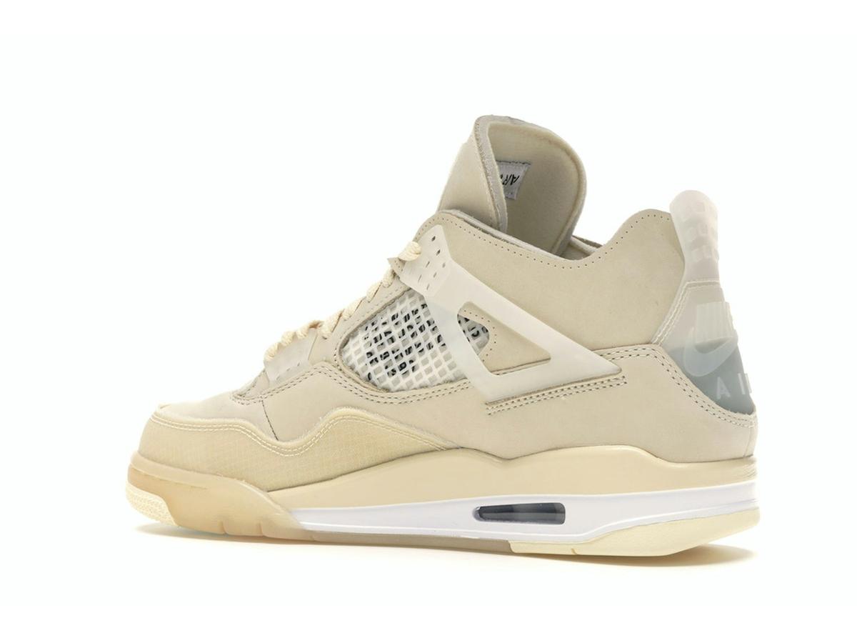 Jordan 4 Retro Off-White Sail Women's CV9388-100 - savito