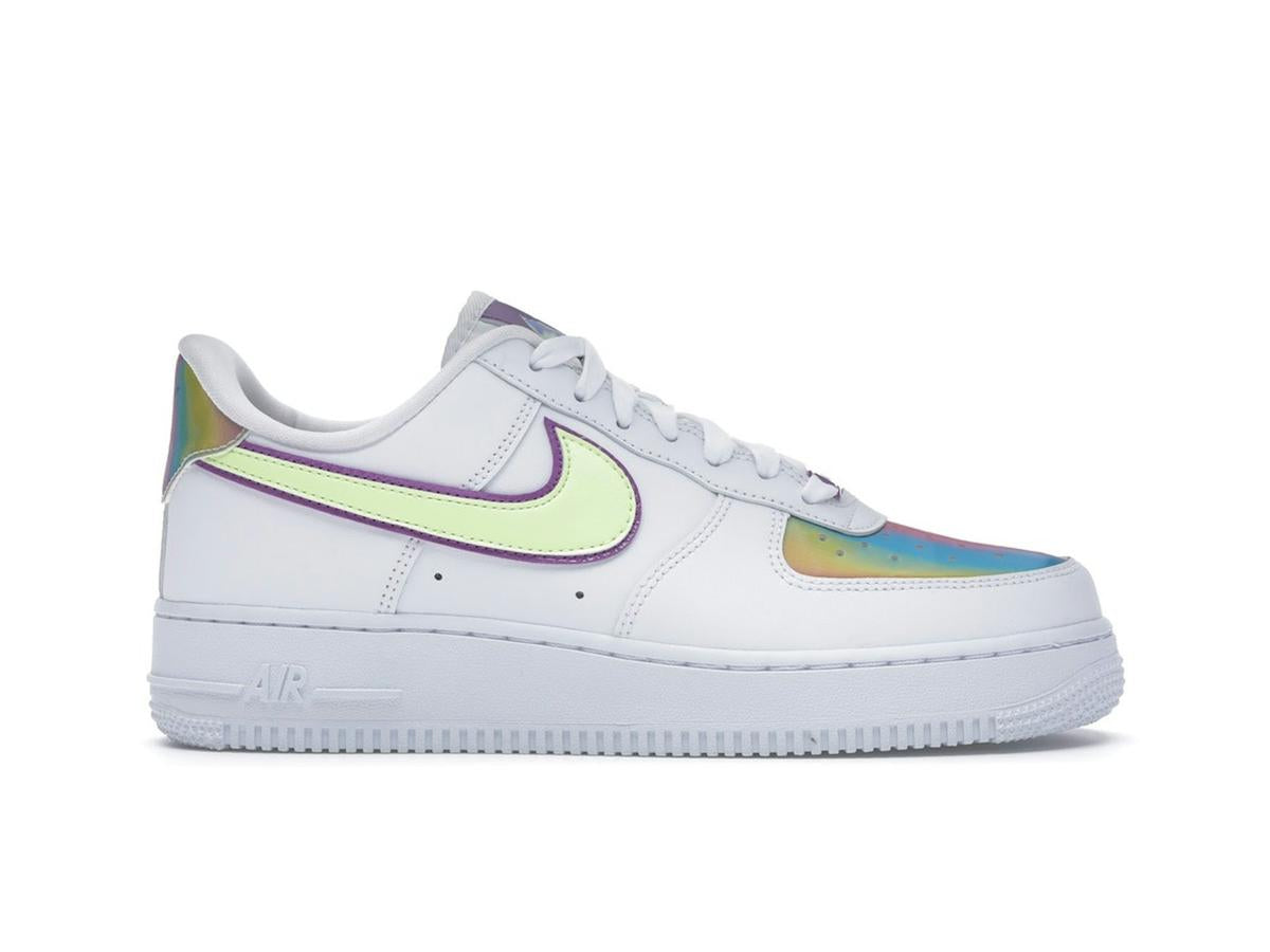 Nike Air Force 1 Low Easter (2020) Women's White/Barely Volt-Hyper Blue CW0367-100 - savito
