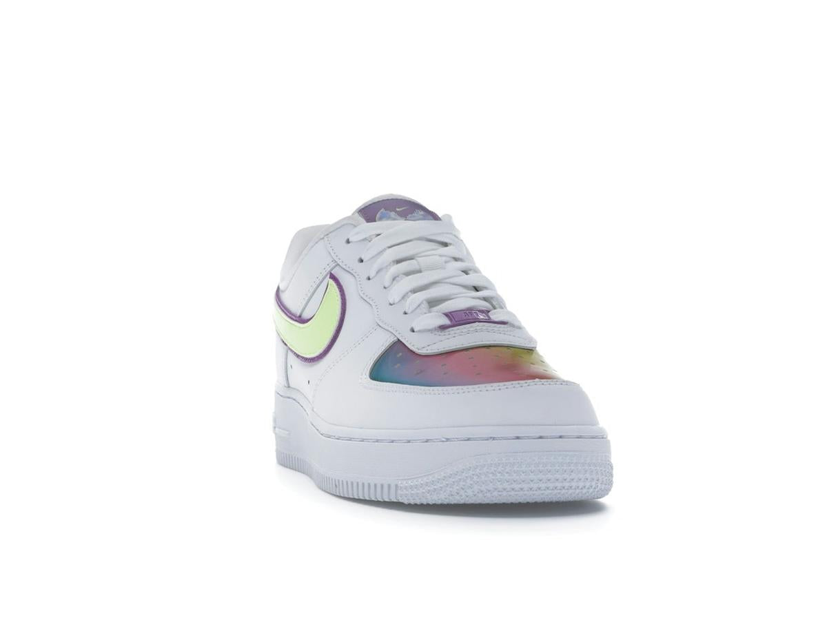 Nike Air Force 1 Low Easter (2020) Women's White/Barely Volt-Hyper Blue CW0367-100 - savito