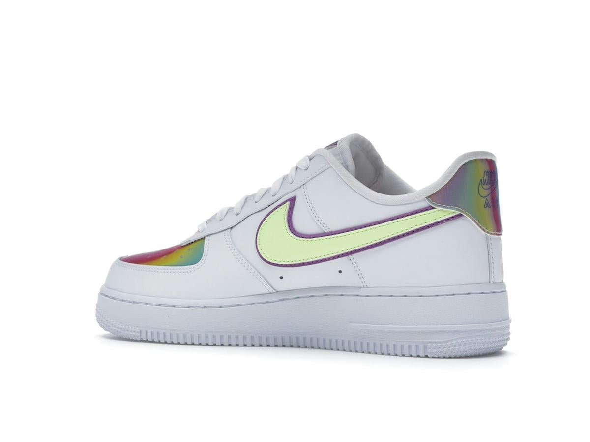 Nike Air Force 1 Low Easter (2020) Women's White/Barely Volt-Hyper Blue CW0367-100 - savito