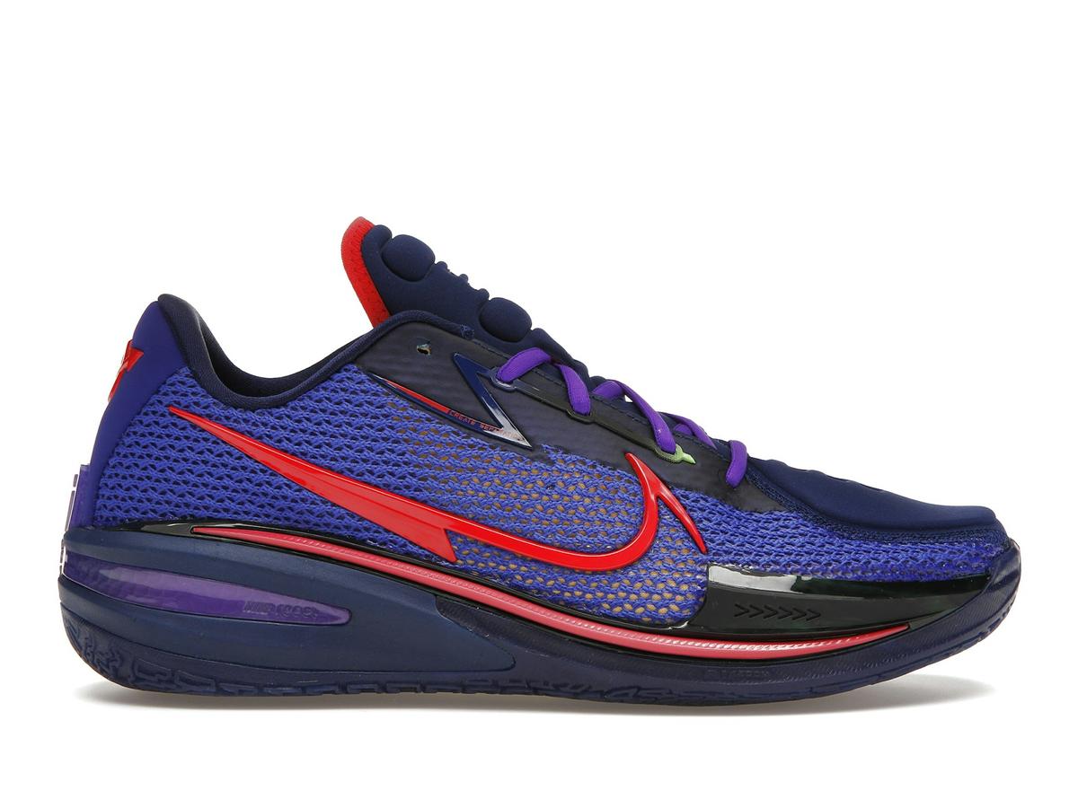 Nike Air Zoom GT Cut Basketball Shoes Blue Void Purple Red CZ0175-400 - savito