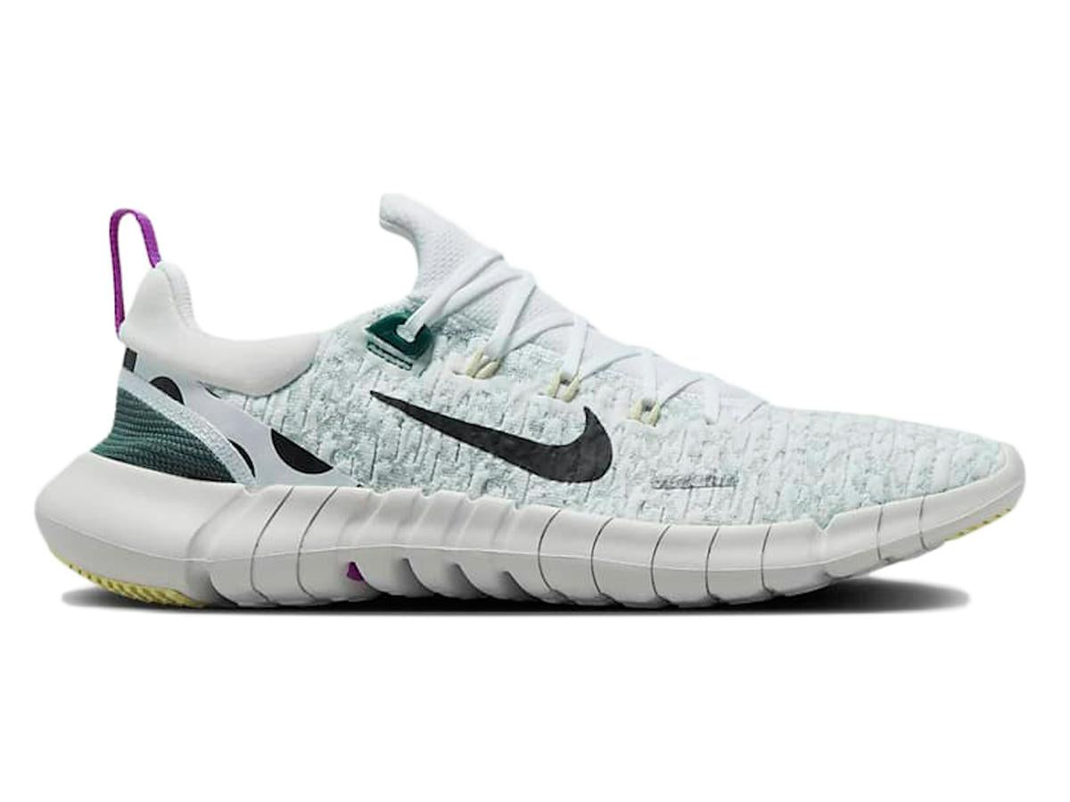 Nike Free Run 5 Running Shoes White Light Silver CZ1884-102 - savito