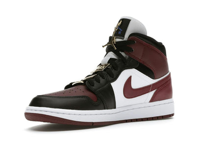 Jordan 1 Mid SE Black Dark Beetroot Women's CZ4385-016 - savito
