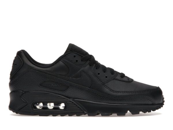 Nike Air Max 90 Leather Triple Black 2020 CZ5594-001 - savito