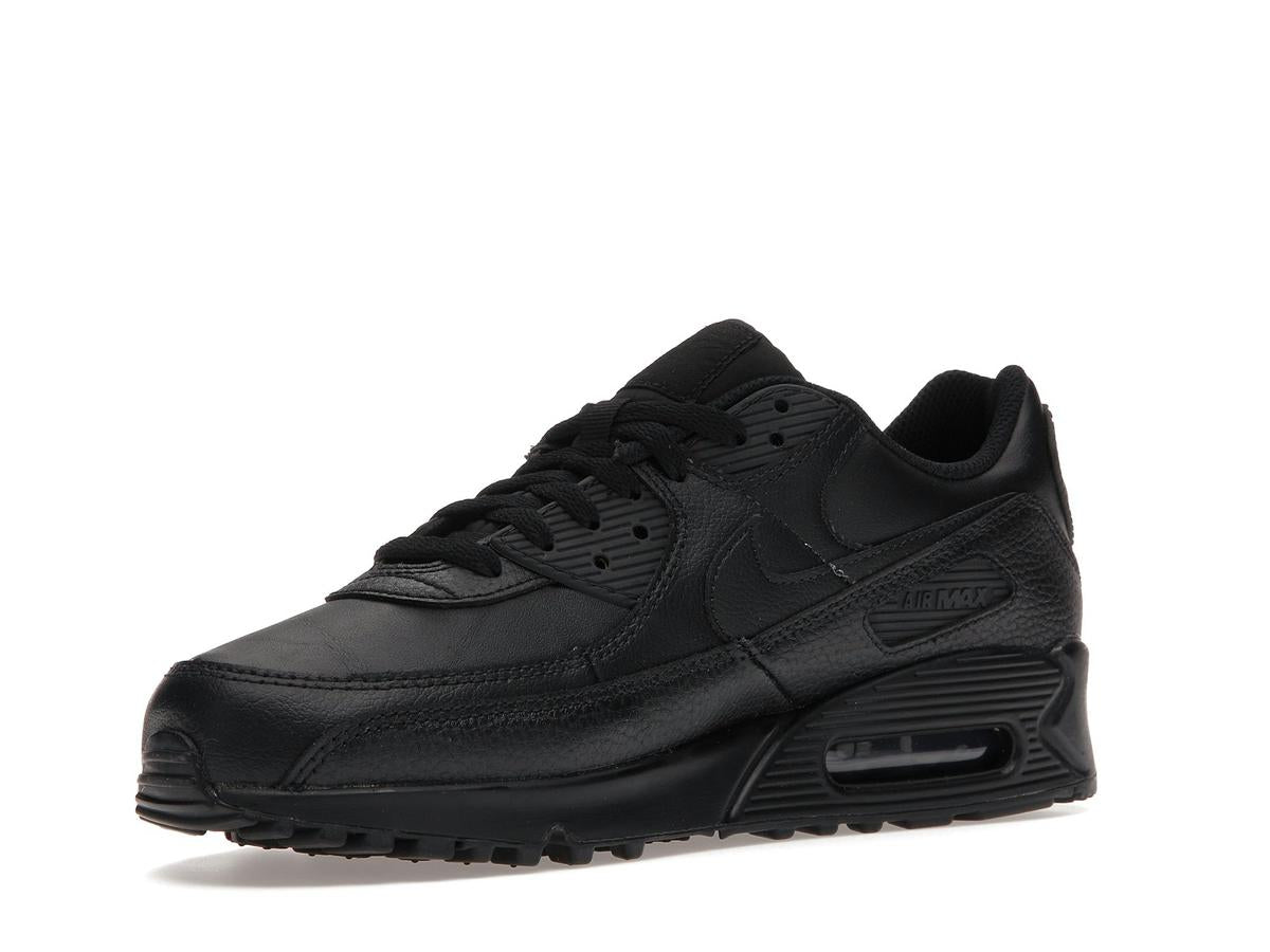 Nike Air Max 90 Leather Triple Black 2020 CZ5594-001 - savito