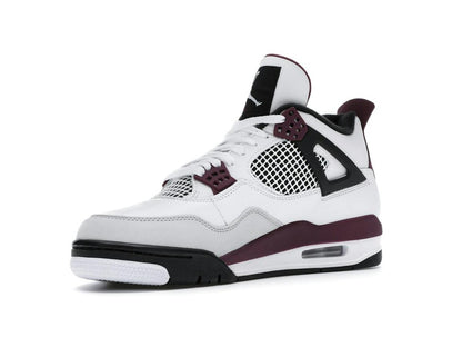 Jordan 4 Retro PSG Paris Saint-Germain CZ5624-100 White Bordeaux Black - savito
