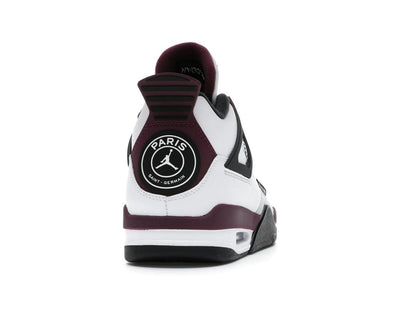 Jordan 4 Retro PSG Paris Saint-Germain CZ5624-100 White Bordeaux Black - savito