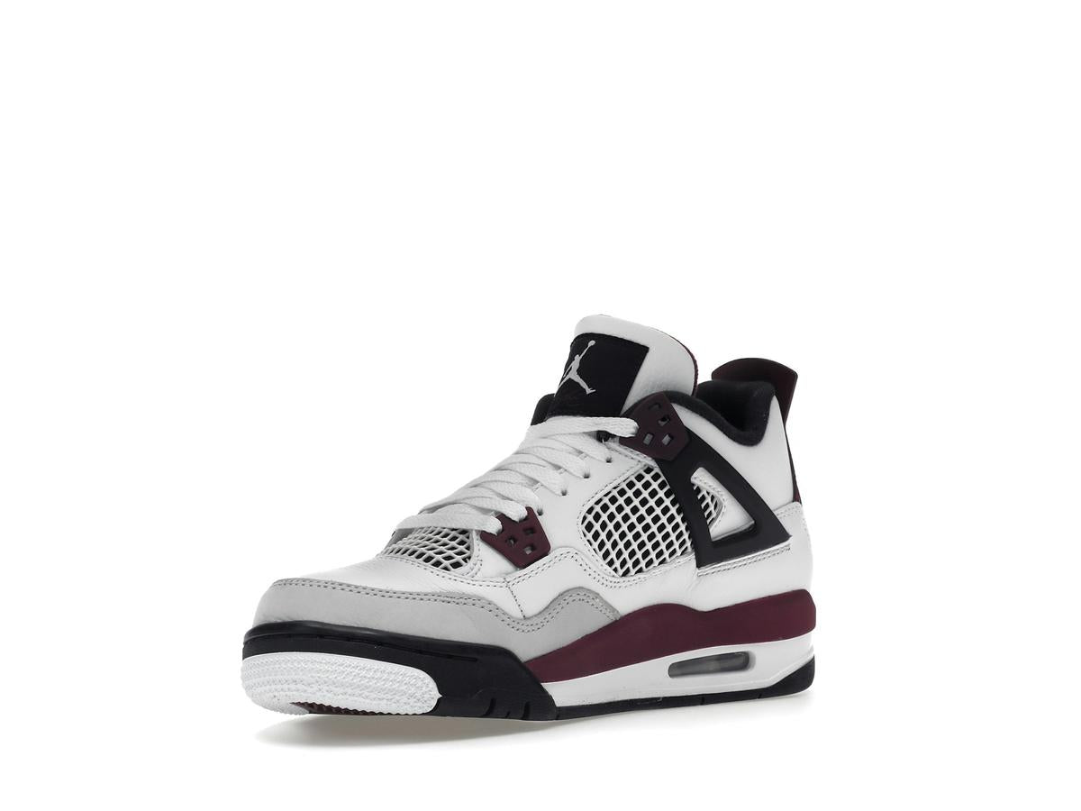 Jordan 4 Retro PSG Paris Saint-Germain GS White Bordeaux CZ6509-100 - savito