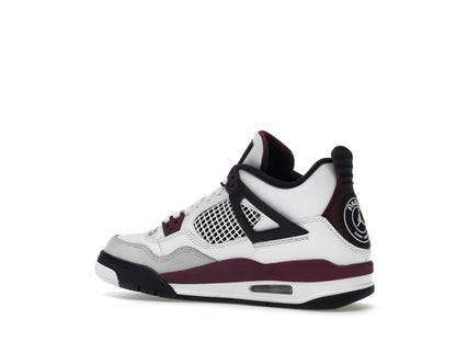 Jordan 4 Retro PSG Paris Saint-Germain GS White Bordeaux CZ6509-100 - savito