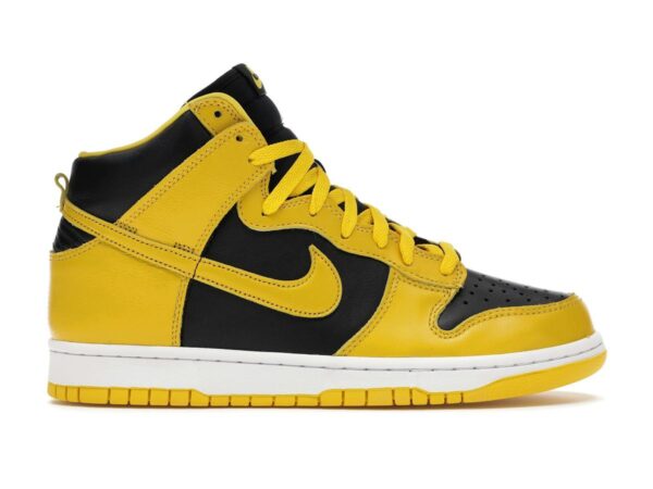 Nike Dunk High Iowa 2020 Black Varsity Maize CZ8149-002 - savito