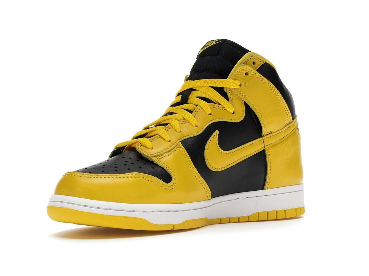 Nike Dunk High Iowa 2020 Black Varsity Maize CZ8149-002 - savito