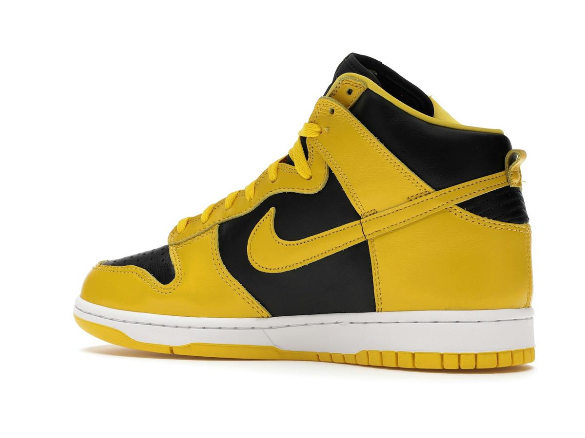 Nike Dunk High Iowa 2020 Black Varsity Maize CZ8149-002 - savito