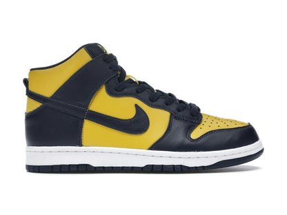 Nike Dunk High Michigan (2020) Varsity Maize Midnight Navy CZ8149-700 - savito