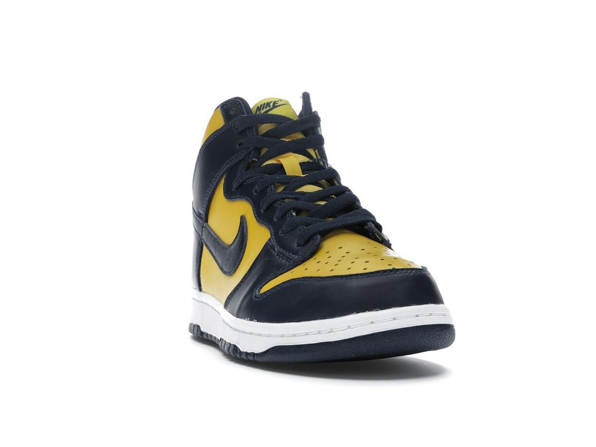 Nike Dunk High Michigan (2020) Varsity Maize Midnight Navy CZ8149-700 - savito
