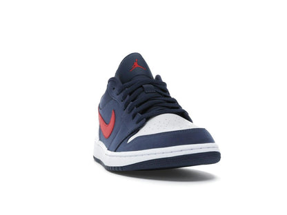Jordan 1 Low USA Midnight Navy Gym Red White CZ8454-400 - savito