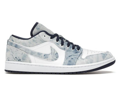 Jordan 1 Low Washed Denim White Midnight Navy CZ8455-100 - savito