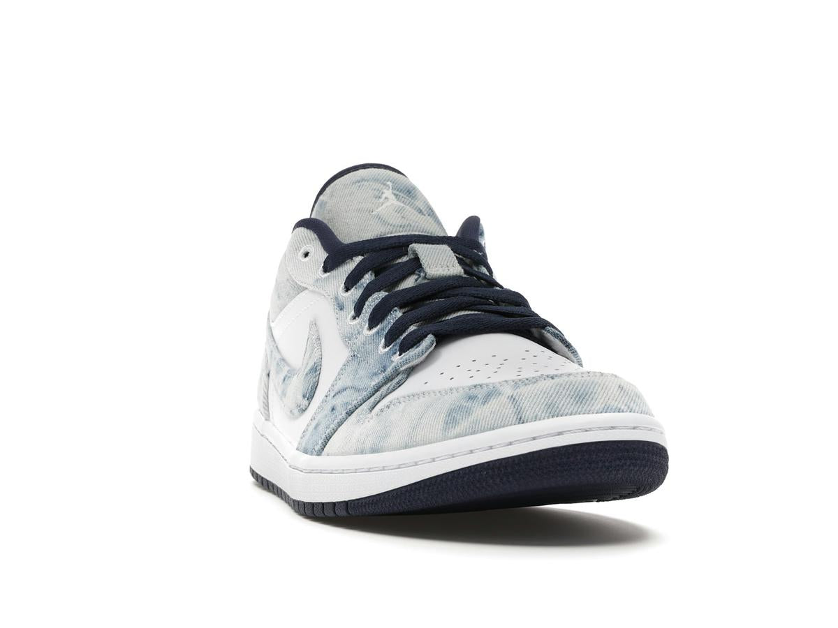 Jordan 1 Low Washed Denim White Midnight Navy CZ8455-100 - savito