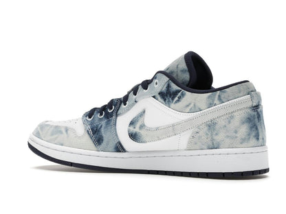 Jordan 1 Low Washed Denim White Midnight Navy CZ8455-100 - savito