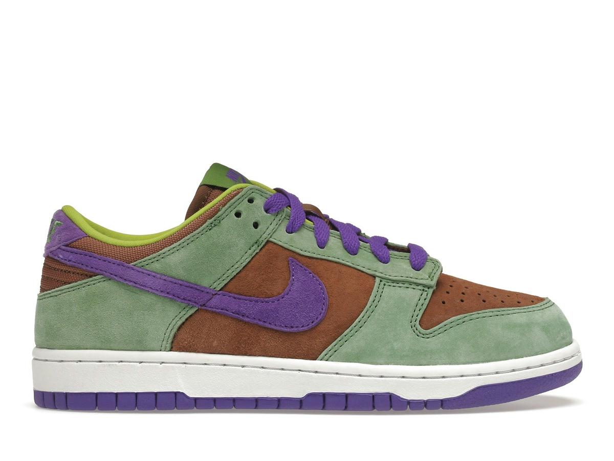 Nike Dunk Low Veneer VENEER/AUTUMN GREEN-DEEP PURPLE DA1469-200 (2020/2024) - savito