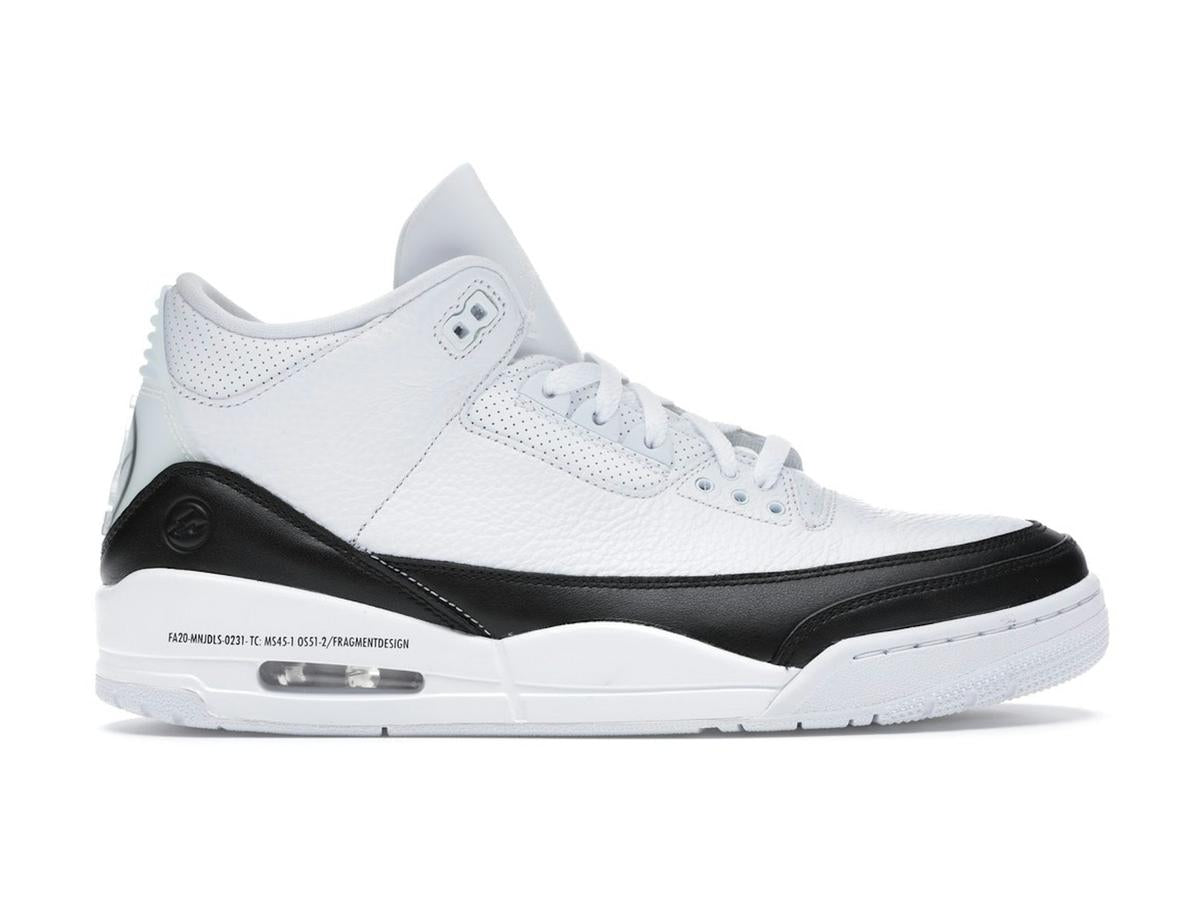 Jordan 3 Retro Fragment White Black DA3595-100 - savito