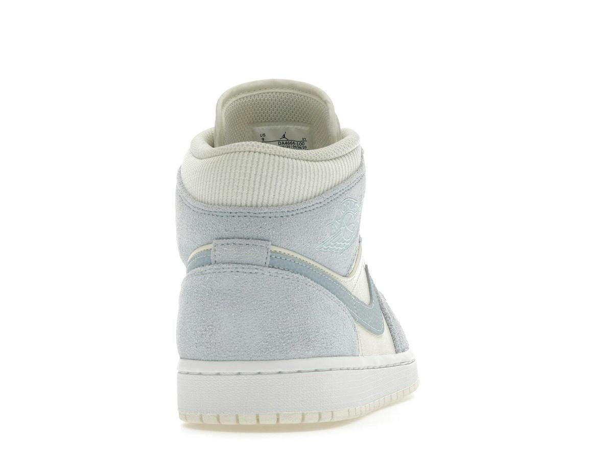 Jordan 1 Mid Mixed Textures Blue DA4666-100 - savito