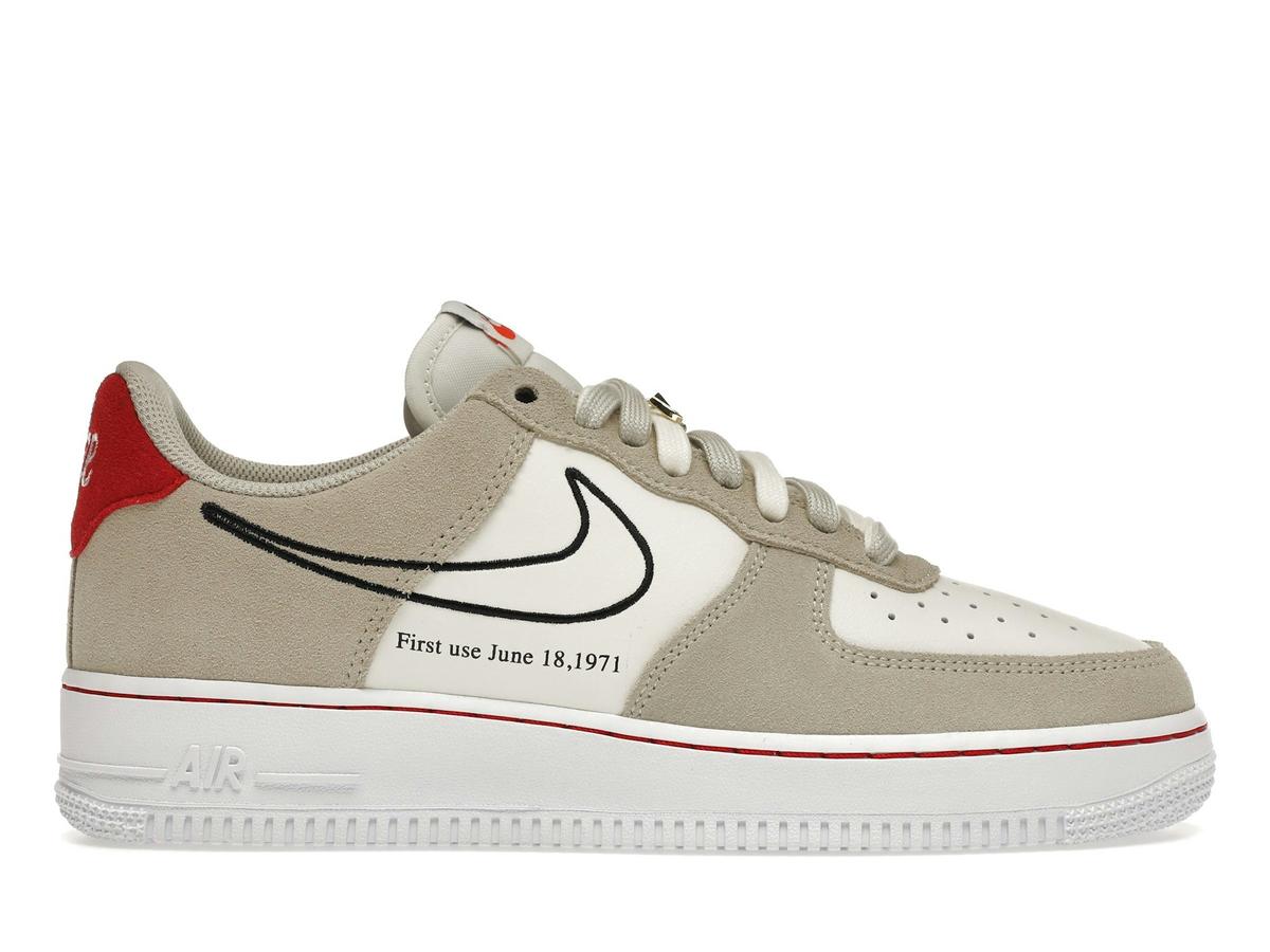 Nike Air Force 1 Low First Use Light Sail Red DB3597-100 - savito