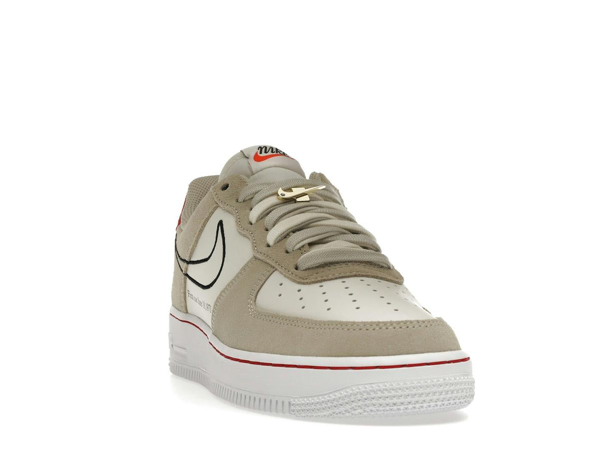 Nike Air Force 1 Low First Use Light Sail Red DB3597-100 - savito