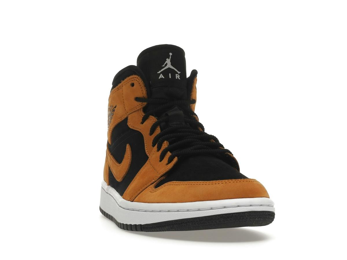 Air Jordan 1 Mid Desert Ochre Black Women's DB5453-700 - savito