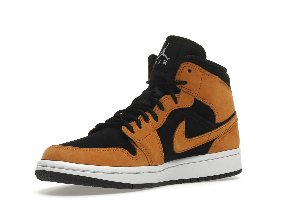 Air Jordan 1 Mid Desert Ochre Black Women's DB5453-700 - savito