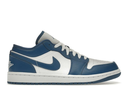 Jordan 1 Low Marina Blue (Women's) Sneakers DC0774-114 White Dark Marina Blue - savito