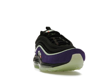 Nike Air Max 97 Slime Halloween 2020 Black Court Purple Flash Crimson DC1500-001 - savito