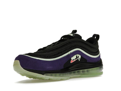 Nike Air Max 97 Slime Halloween 2020 Black Court Purple Flash Crimson DC1500-001 - savito