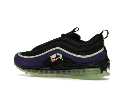 Nike Air Max 97 Slime Halloween 2020 Black Court Purple Flash Crimson DC1500-001 - savito
