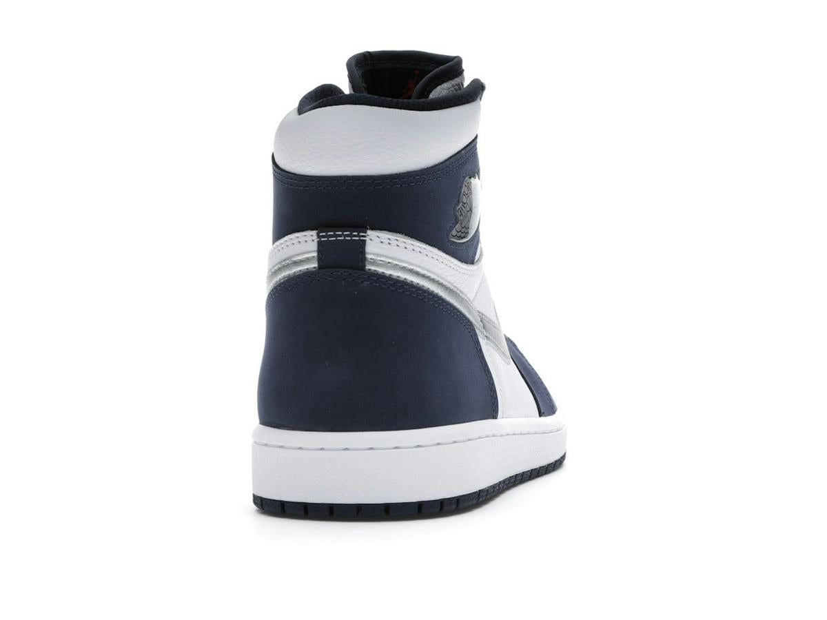 Jordan 1 Retro High CO.JP Midnight Navy (2020) DC1788-100 White Metallic Silver - savito