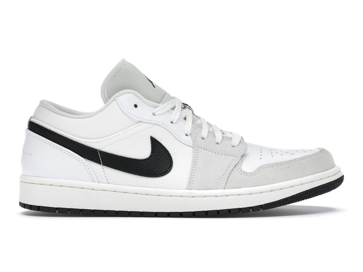Jordan 1 Low Astrograbber WHITE BLACK SAIL DC3533-100 - savito
