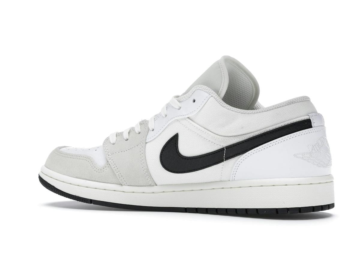 Jordan 1 Low Astrograbber WHITE BLACK SAIL DC3533-100 - savito