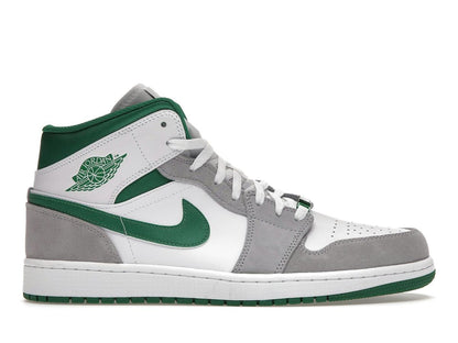 Jordan 1 Mid SE Grey Green Sneakers DC7294-103 - savito