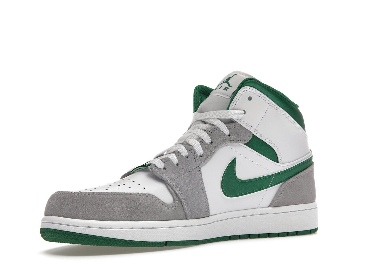 Jordan 1 Mid SE Grey Green Sneakers DC7294-103 - savito