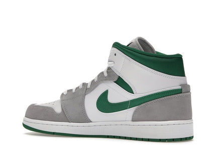 Jordan 1 Mid SE Grey Green Sneakers DC7294-103 - savito