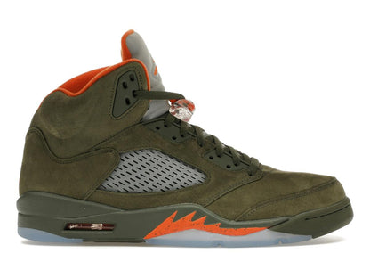 Jordan 5 Retro Olive (2024) Army Olive Solar Orange DD0587-308 - savito