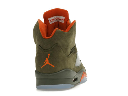 Jordan 5 Retro Olive (2024) Army Olive Solar Orange DD0587-308 - savito