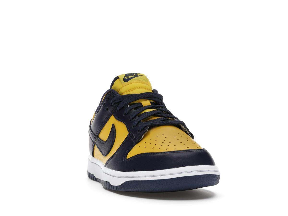 Nike Dunk Low Michigan 2021 Varsity Maize Midnight Navy DD1391-700 - savito