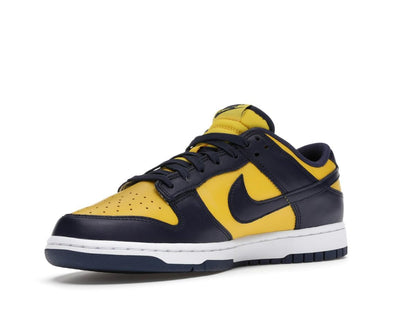 Nike Dunk Low Michigan 2021 Varsity Maize Midnight Navy DD1391-700 - savito