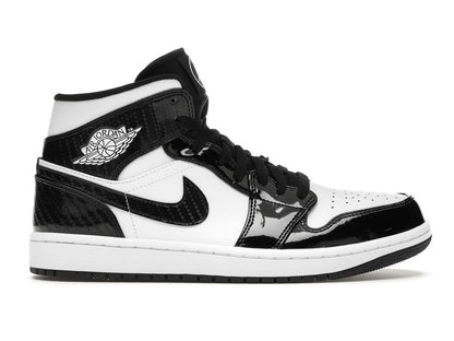 Air Jordan 1 Mid Carbon Fiber All-Star 2021 Black White DD1649-001 - savito